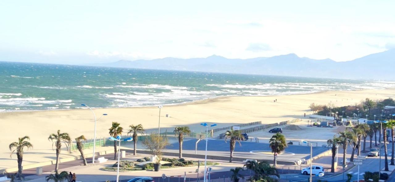 Belle Vue Mer Canet Plage Acces Piscine Couverte Et Chauffee Eksteriør billede