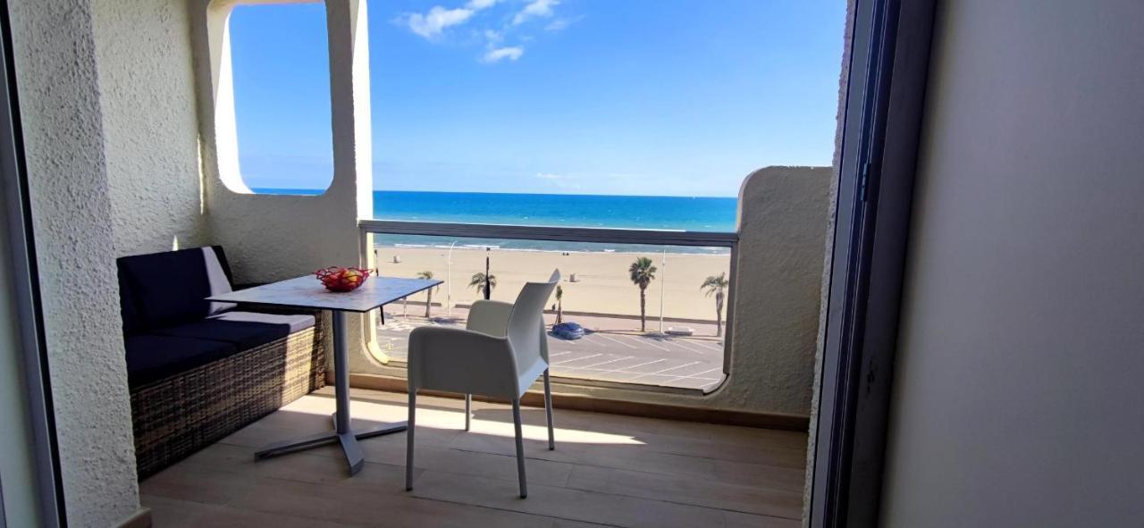 Belle Vue Mer Canet Plage Acces Piscine Couverte Et Chauffee Eksteriør billede